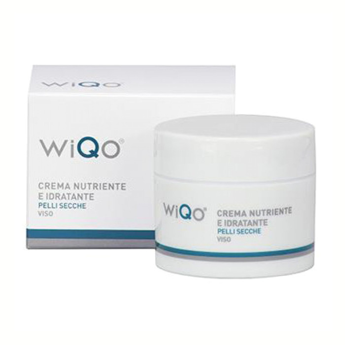 フェイスクリーム WiQo Crema Nutriente e Idratante WiQo Pelli Secche Поживний та Зволожуючий Крем для Сухої та Дуже